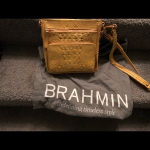 Brahmin leather shoulder bag
